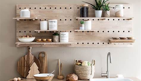 etagere murale en bois pour cuisine Idées de Décoration