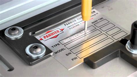 Etching Machine Number