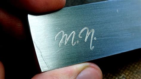 Etching Using Steel