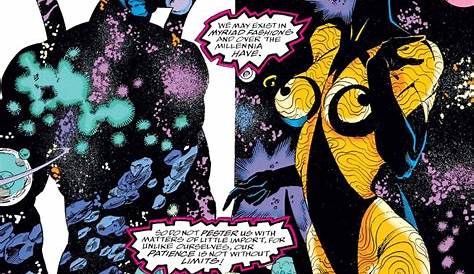 Eternity Marvel Guardians Of The Galaxy Four Cosmic Entities (