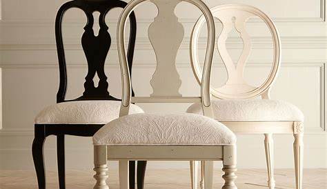 Ethan Allen White Accent Chairs Traditional Classics Country French Provincial Upholstered