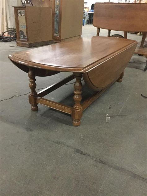 Ethan Allen Drop Leaf Coffee Table