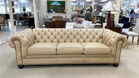Ethan Allen Tufted Sofas