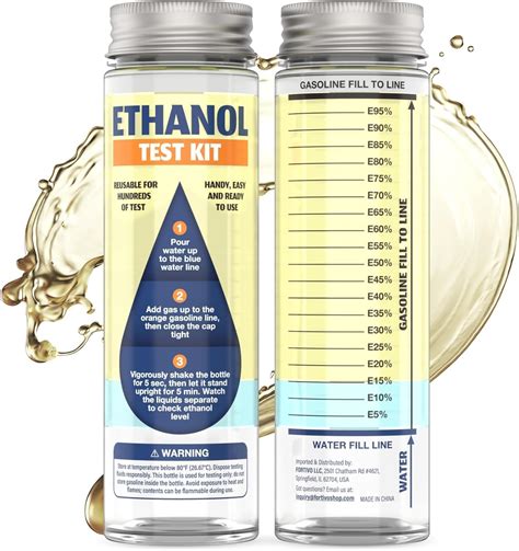 Ethanol Test Kit Napa