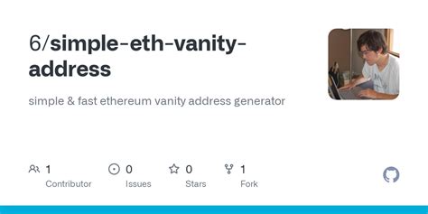 Ethereum Vanity Address Github