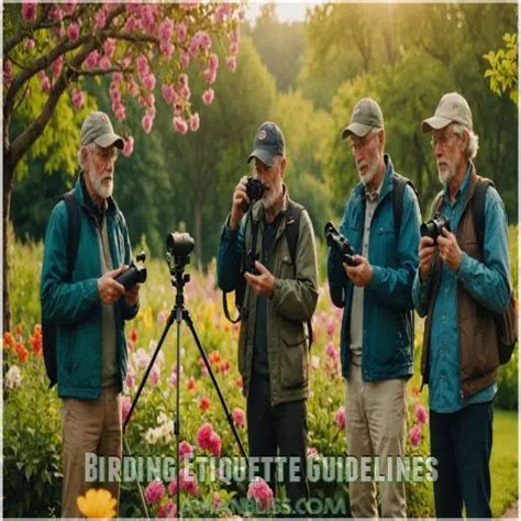 ethical birdwatching