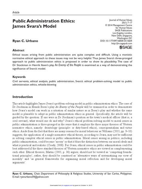 ethical case analysis example pdf