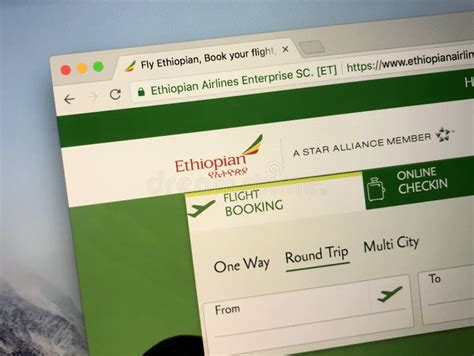 ethiopian airlines official site