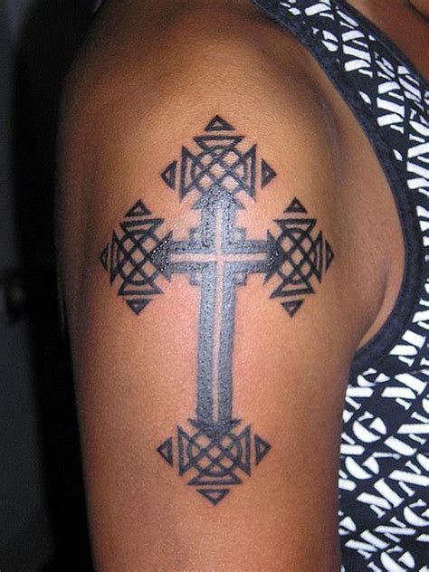 The Best Ethiopian Cross Tattoo Designs 2023