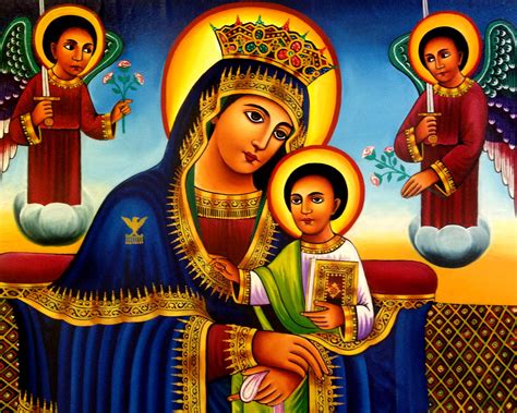 ethiopian orthodox st mary image