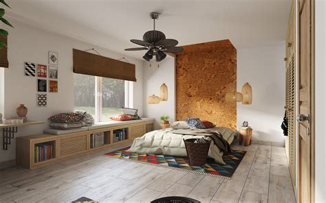 ethnic bedroom design 3