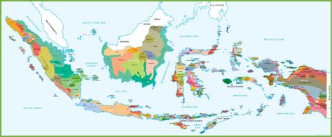 ethnic groups in indonesia map