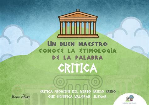 etimologia de la palabra critica