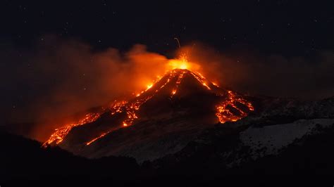 etna volcano live