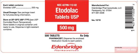 Etodolac Side Effects: What You Need to Know Now