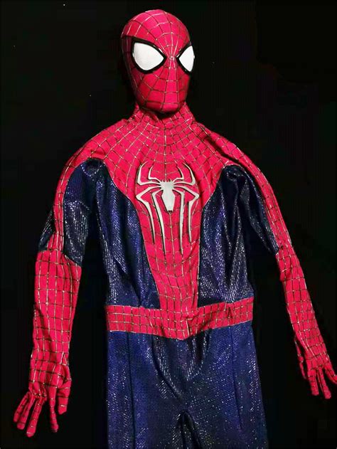 The Amazing Spiderman Suit Amazing Spiderman 1 Cosplay Suit Etsy