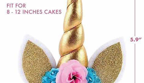 Baby Unicorn Cake Topper / Birthday / Party / Keepsakes / - Etsy