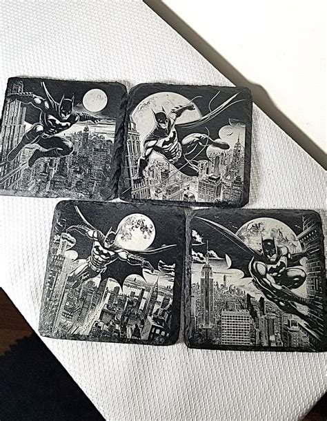 Etsy Batman Coasters