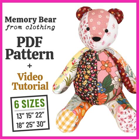 Etsy Bear Pattern