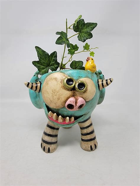 Etsy Ceramic Monster