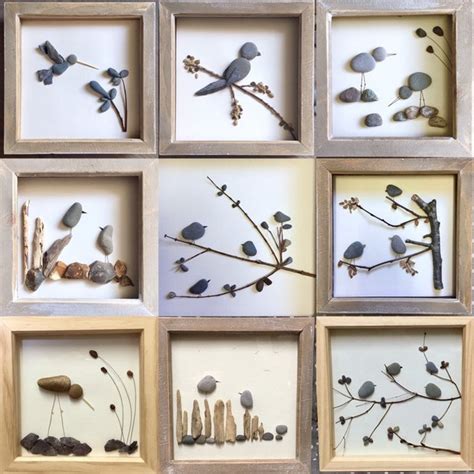 etsy pebble art