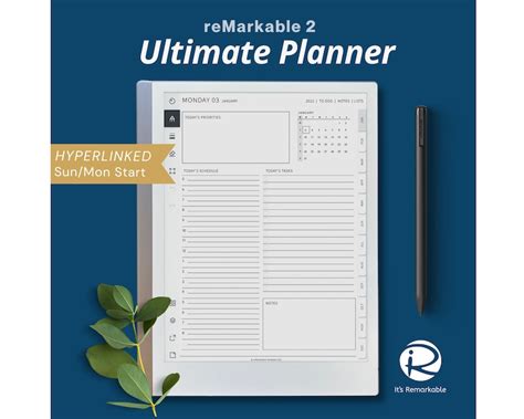 etsy remarkable 2 planner templates