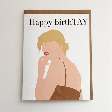 etsy taylor swift birthday cards