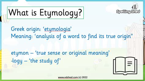 What is Etymology? Words matter, Etymology, Shades of meaning