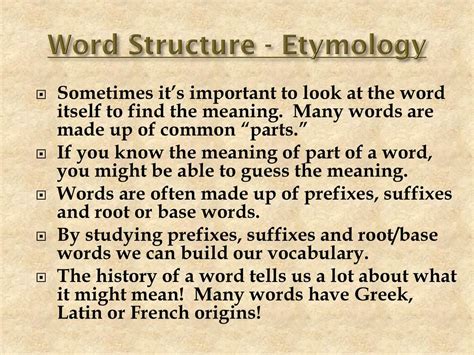 Etymology Chop Out