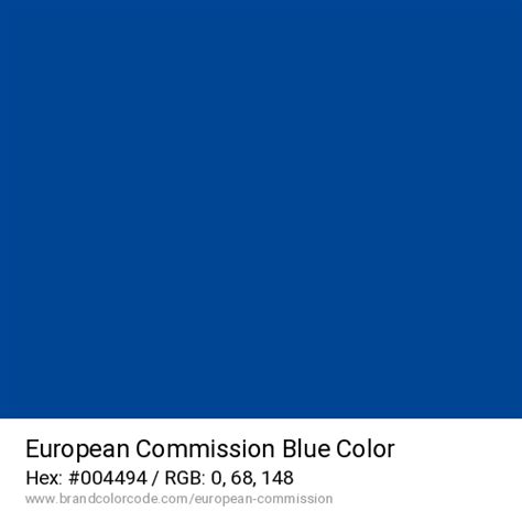 Eu Blue Color Code