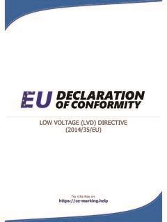 eu directive 2014/35/eu