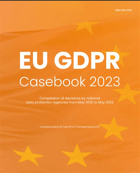 eu gdpr casebook 2023