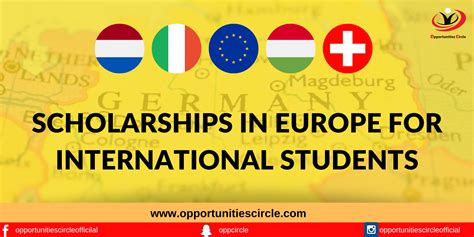 eu scholarships for international students