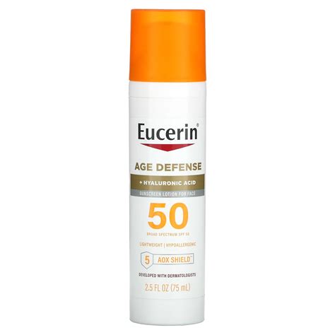 eucerin age defense spf 50 ingredients