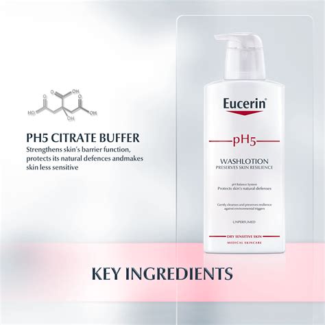 eucerin body wash ingredients