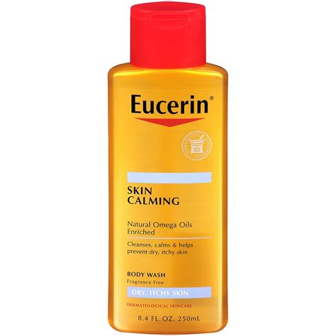 eucerin body wash skin calming