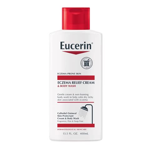 eucerin eczema relief cream and body wash