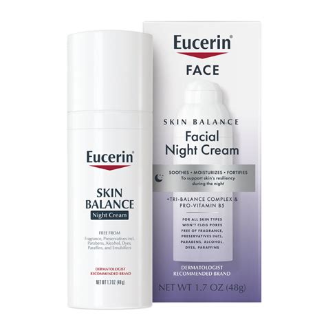 eucerin facial night cream