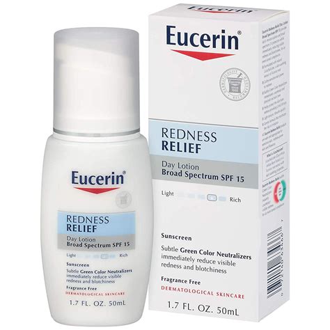 eucerin for redness relief