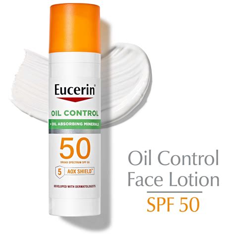 eucerin oil control spf 50 review