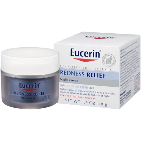 eucerin redness relief soothing night creme