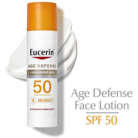eucerin spf 50 sunscreen