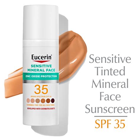 eucerin tinted sunscreen spf 35