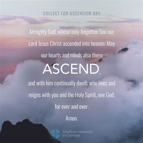eucharistic prayer for ascension day