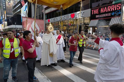 eucharistic procession new york
