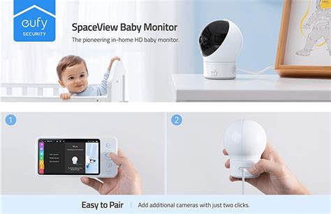 eufy baby monitor add on camera