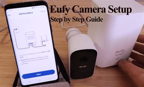 eufy camera setup manual