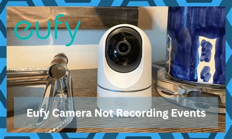 eufy floodlight camera not recording events