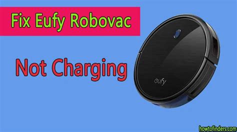 eufy robovac l70 hybrid not charging
