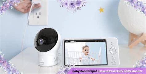 eufy spaceview baby monitor reset